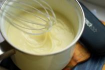 Sour cream custard: recipe with photo