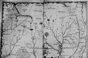 سیبری شرقی در نقشه های باستانی