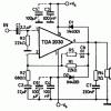 Microcircuit amplifier TDA2030