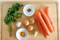 Carrot soup puree: cooking features and best recipes Carrot soup puree