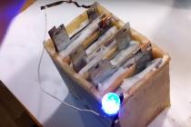 باتری DIY: ساخت ساده ترین باتری ها از ابزار موجود