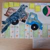 پروژه-بازی بر اساس اشعار A. Barto «اسباب بازی های مورد علاقه من صفحات رنگ آمیزی چاپ آگنیا بارتو