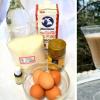 لیکور بیلیس بدون تخم مرغ با شیر تغلیظ شده و قهوه در خانه